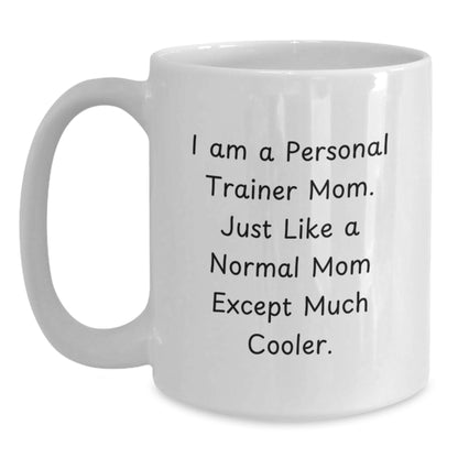 Personal Trainer Keepsake White Coffee Mug for Him Birthday Gift - Main