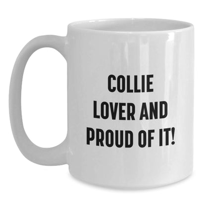 Collie Dog Lover Gifts from Friends and Family for Birthday Unique Collie Lover - Main