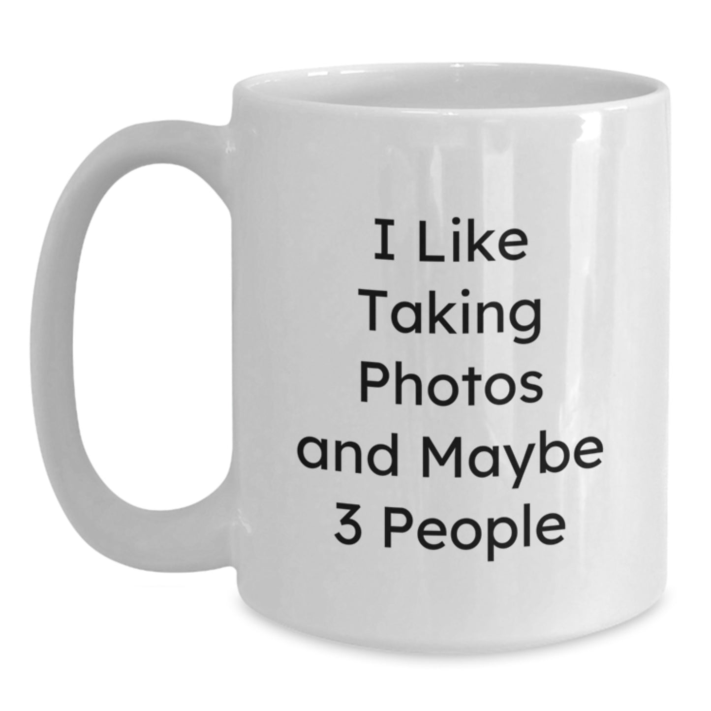 Funny Taking Photos Gifts for Birthday from Friends to Taking Photos Lovers - White Coffee Mug - Main