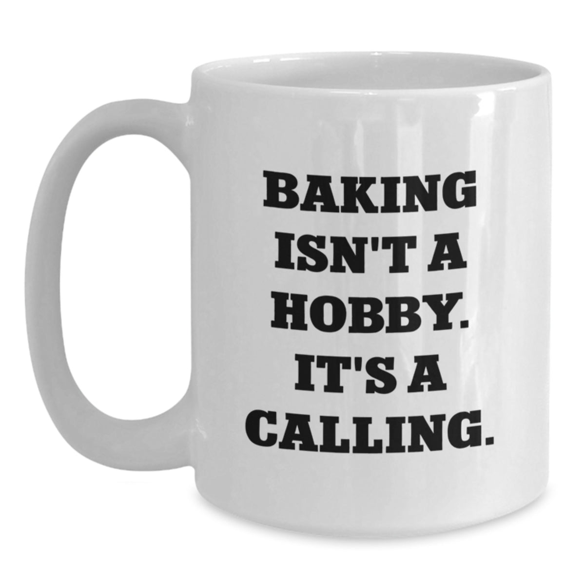 Baking Gifts for Her from Him, Funny White Coffee Mug, Valentine's Unique - Main