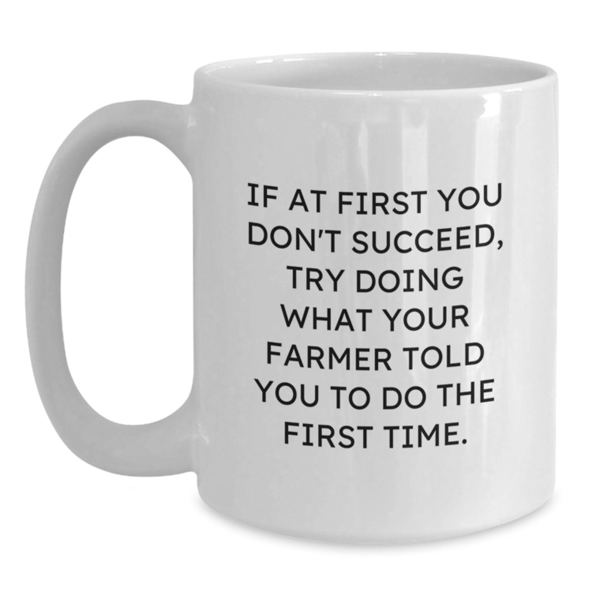 For Him Keepsake Farmer Mug Birthday Gift With Humorous Quote for the - Main