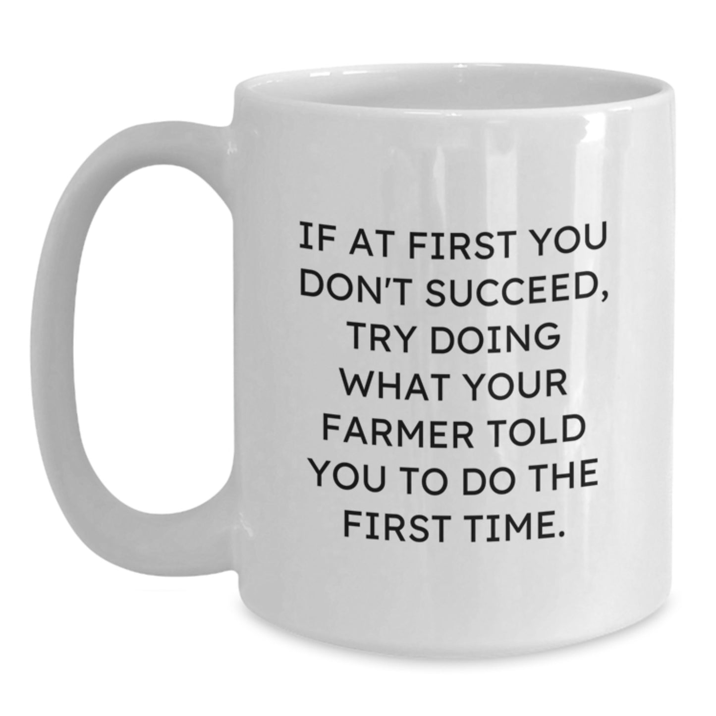 For Him Keepsake Farmer Mug Birthday Gift With Humorous Quote for the - Main