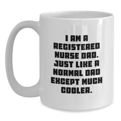Registered Nurse Keepsake White Mug for Him Birthday Gift Ceramic 11oz - Main
