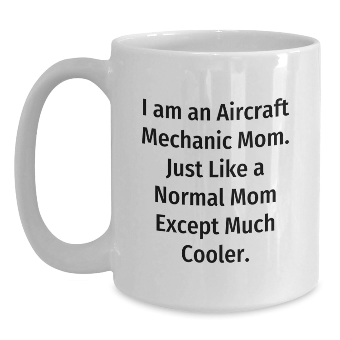 Aircraft Mechanic Keepsake Premium Ceramic Mug for Him Birthday Gift - Main