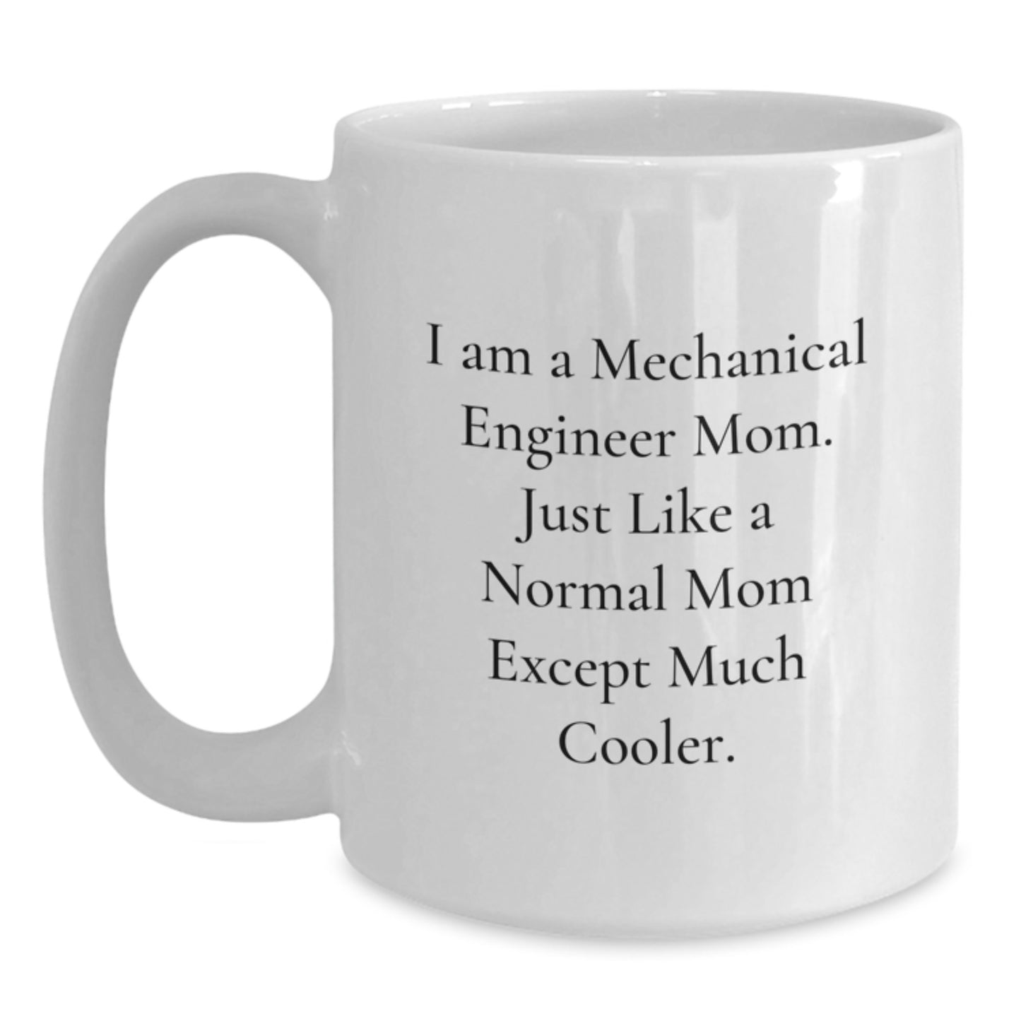 Mechanical Engineer Keepsake Mug for Him Birthday Gift White Ceramic - Main