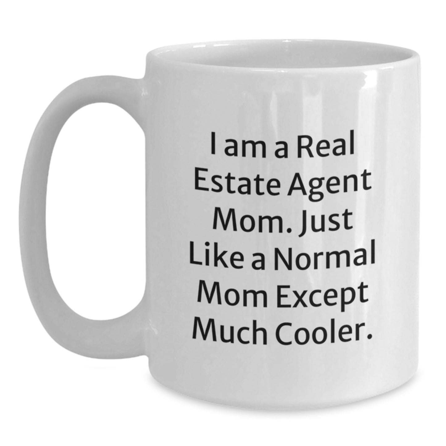 Birthday Gift for Her Real Estate Agent Mom Premium Mug – Present - Main