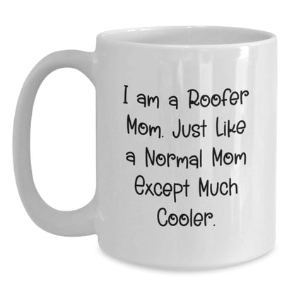 Roofer Keepsake White Ceramic Coffee Mug for Him Birthday Gift - Main