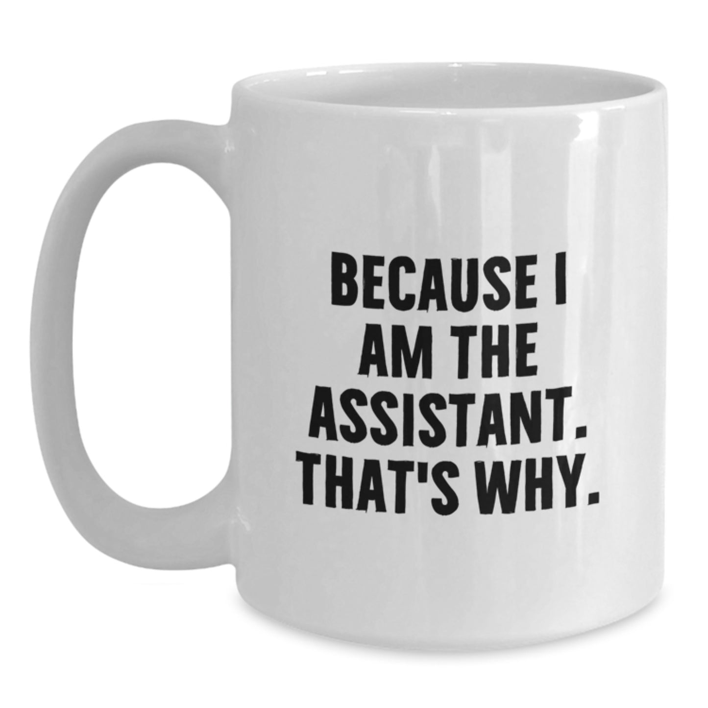 Assistant Keepsake Birthday Gift for Him White Coffee Mug Ceramic - Main