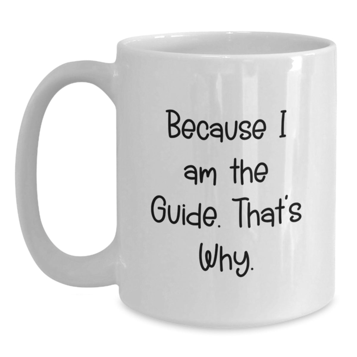Guide Keepsake Ceramic White Coffee Mug for Him Birthday Gift - Main