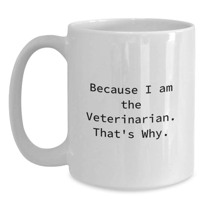 Veterinarian Keepsake Mug for Him Birthday Gift Ceramic 11oz - Main
