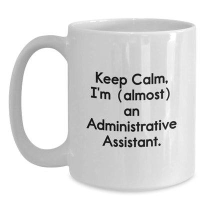 Christmas Gift for Her Humorous Mug for Aspiring Administrative - Main