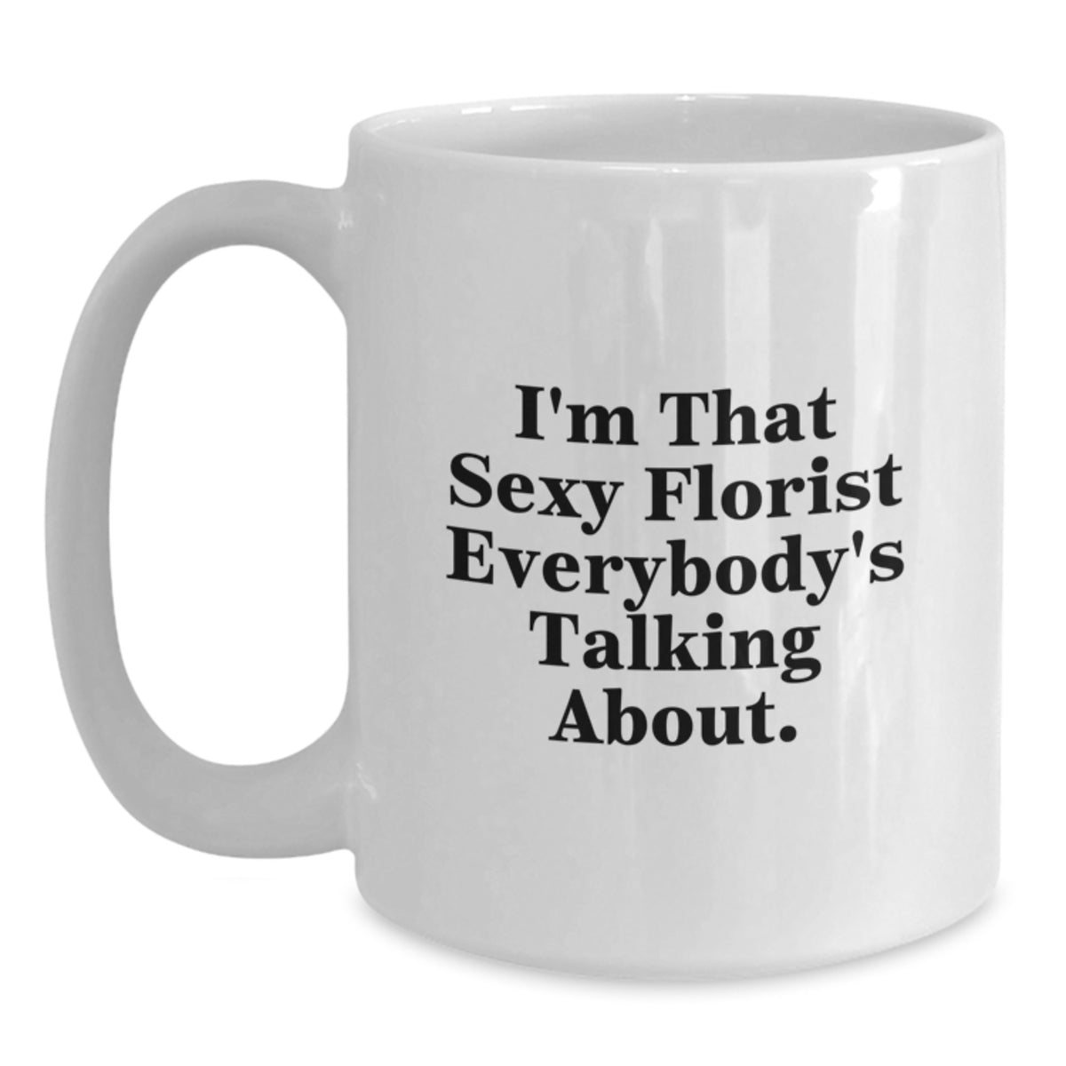 Christmas Gift for Her - Playful Florist Present Featuring a Witty - Main