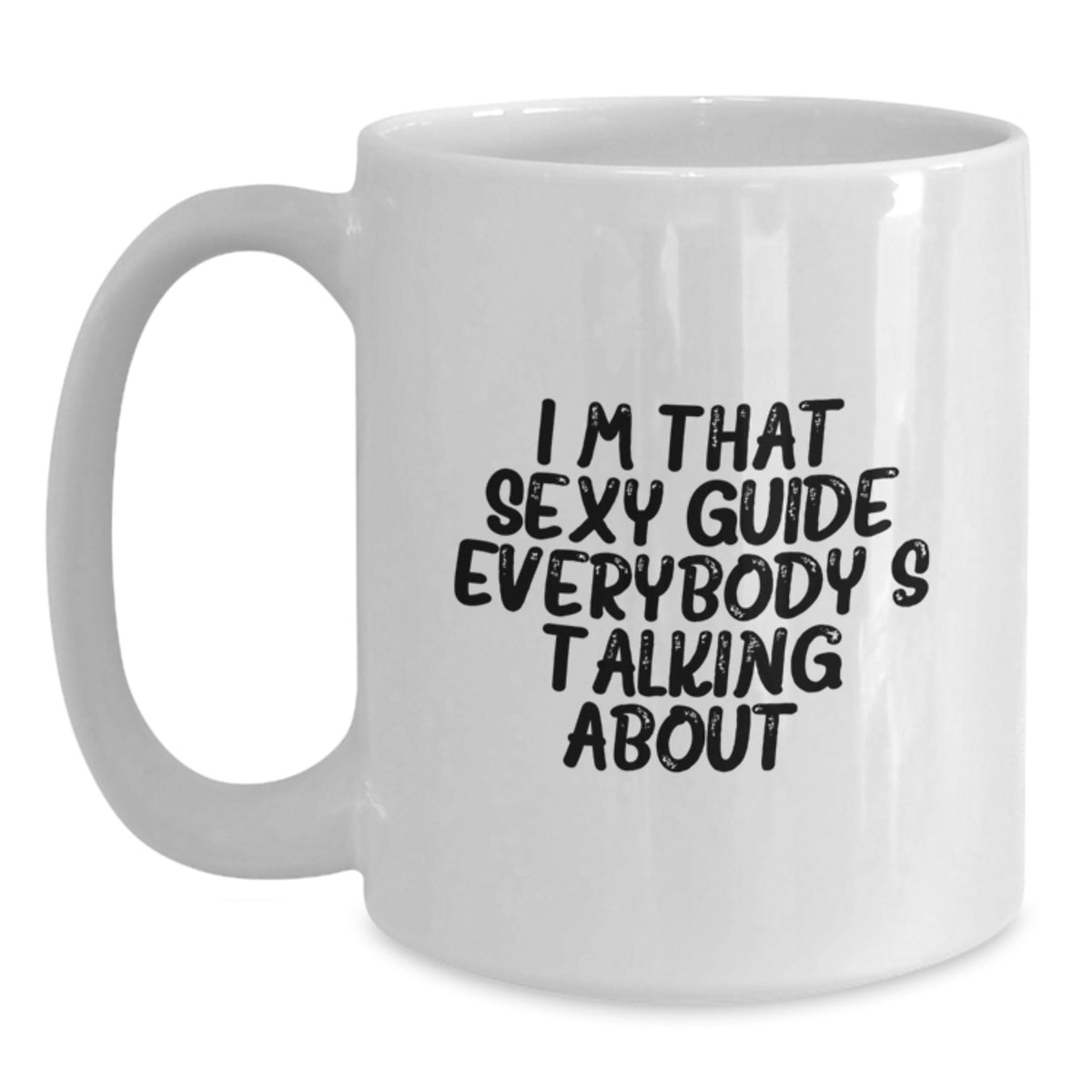 Christmas Gift for Her - Playful Guide Quote Coffee Mug Present - Main
