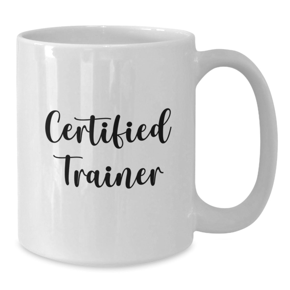 Funny Trainer Quotes Gifts from Friends for Birthday Certified Trainer White Coffee Mug, Trainer Gifts for Men, Women, Coworkers, Family - Additional