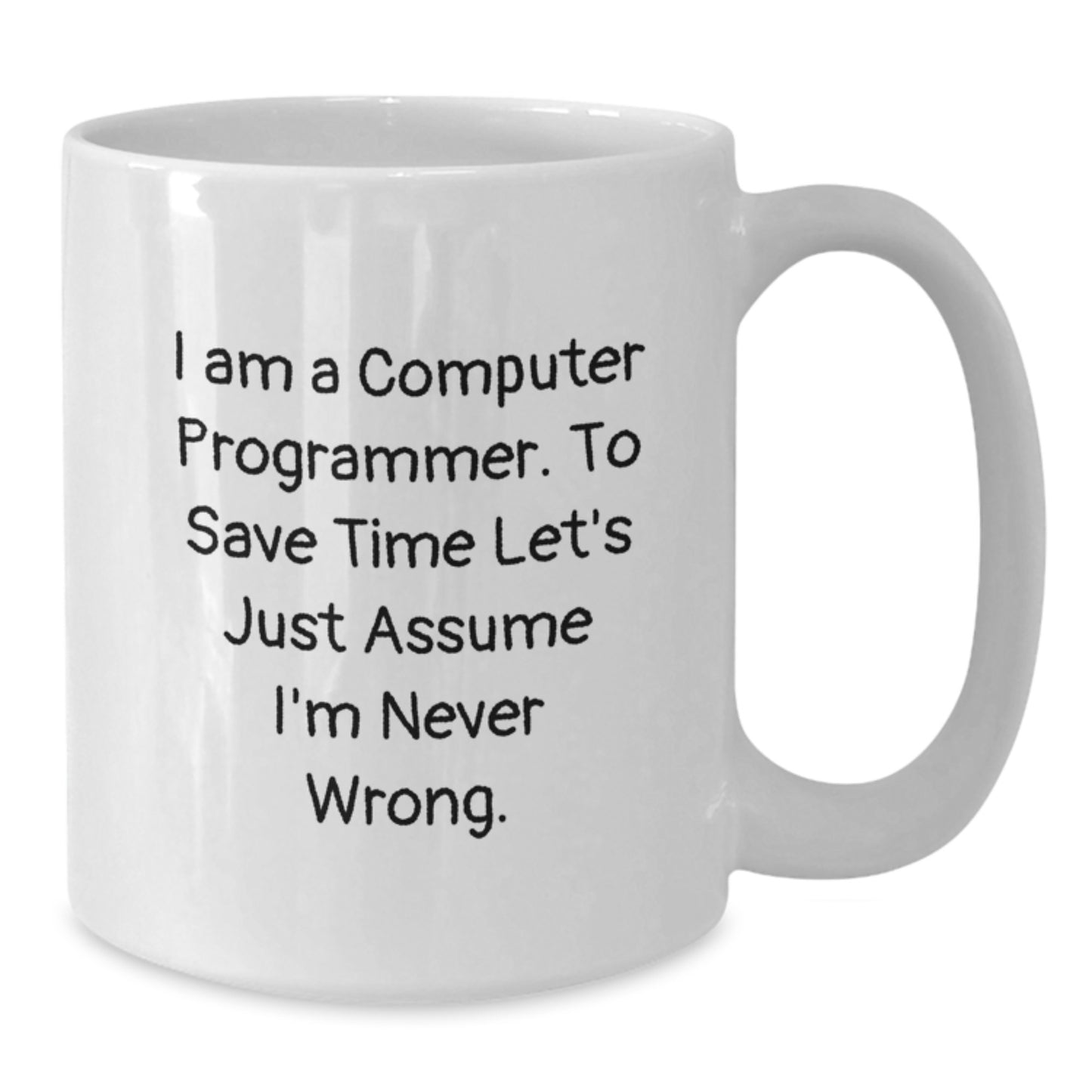 Funny Computer Programmer White Coffee Mugs Gifts for Him from Friends on Valentine's - Additional