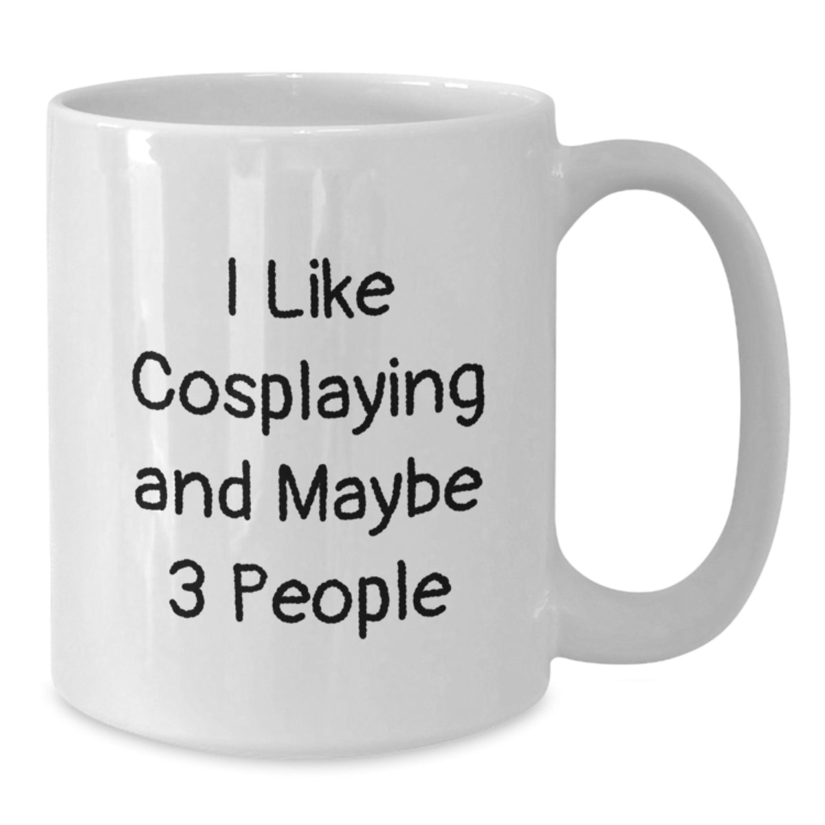 Cosplaying Delight Funny White Coffee Mug Gifts for Birthday from Friends to Cosplaying Enthusiasts - Additional