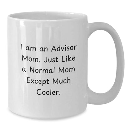 Christmas Gift for Her Advisor Mom Present - A Cool Tone Mug - Additional