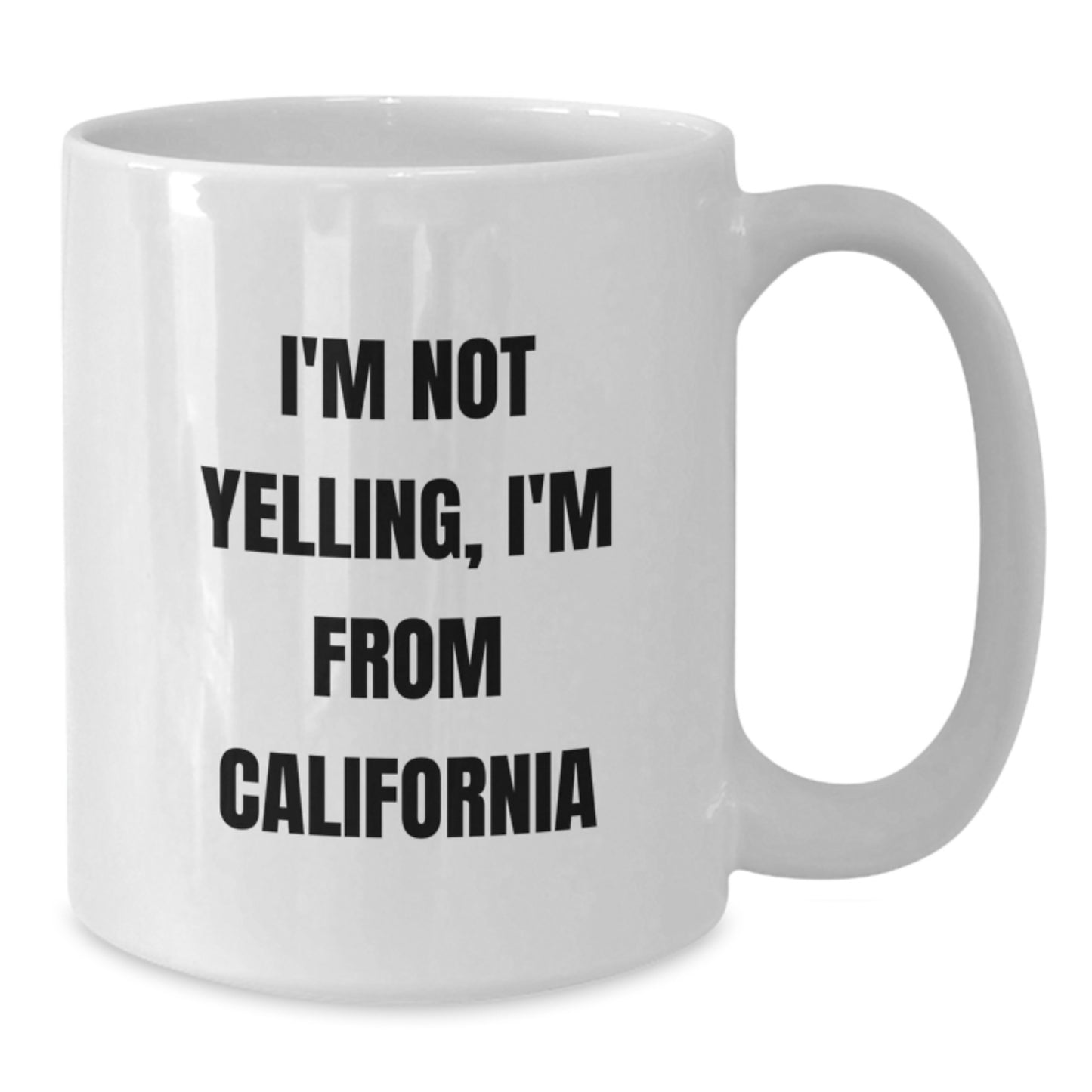 California Gifts for Men and Women - Funny White Coffee Mug for Birthday, Unique California-themed Mugs, Gifts from Friends for California Enthusiasts - Additional