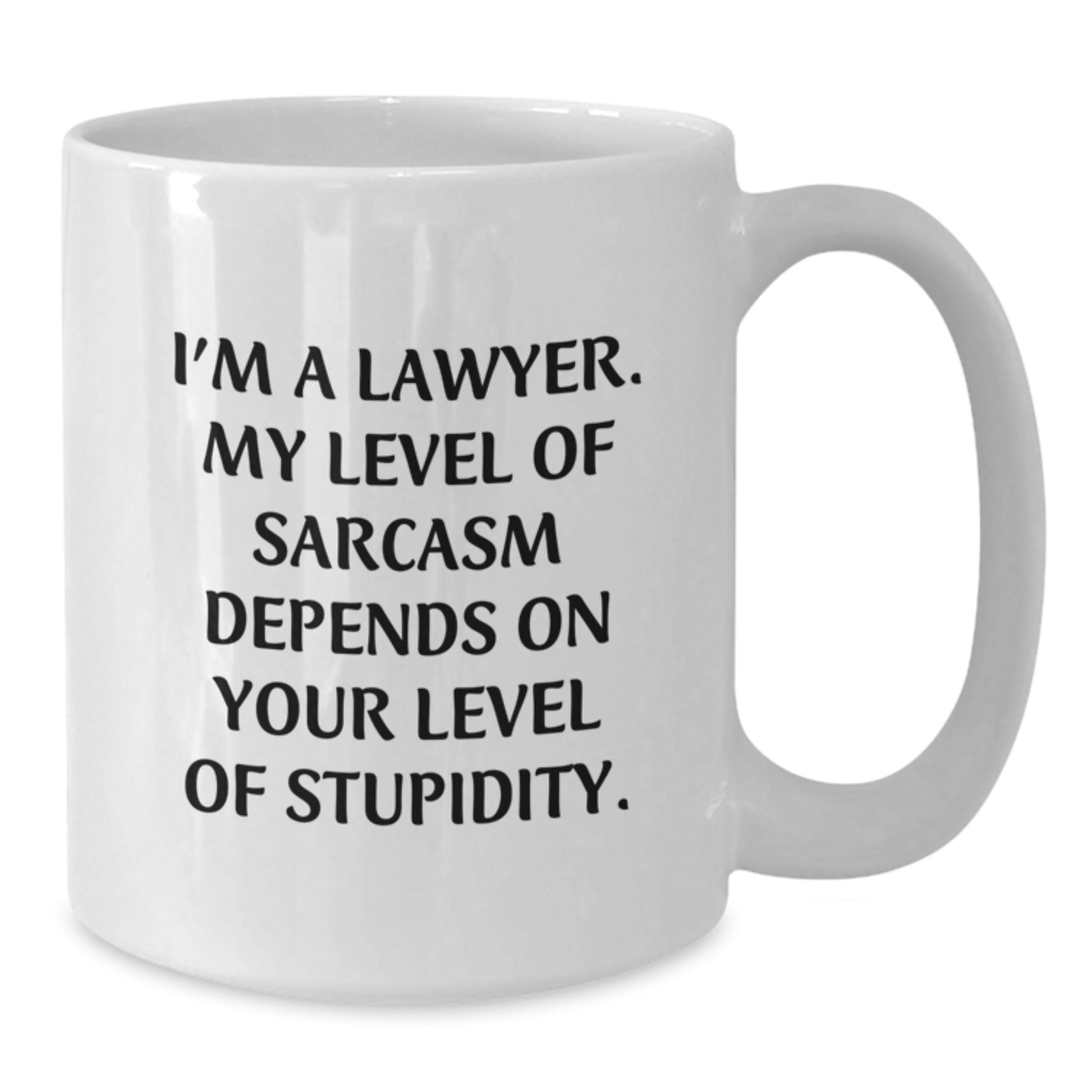 Funny Lawyer Gifts from Family - White Coffee Mug for Lawyer Friends on Valentine's - Additional
