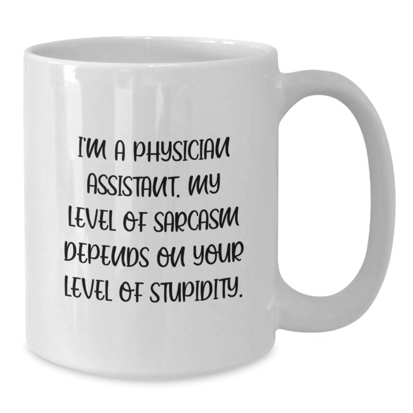 Funny Physician Assistant Gifts for Men, White Coffee Mug - Unique Birthday Unique Gifts from Friends, Family, Coworkers - Additional