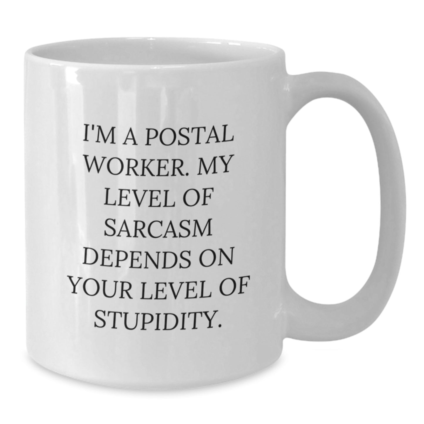 Funny Postal Worker White Coffee Mug Gifts for Men and Women from Friends and Family this Christmas - Additional