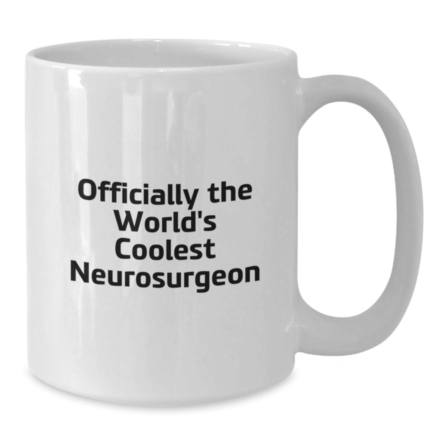 Funny Quirky Gifts from Men to the World's Coolest Neurosurgeon Mom's Unique Mother's Day Coffee Mug - Additional