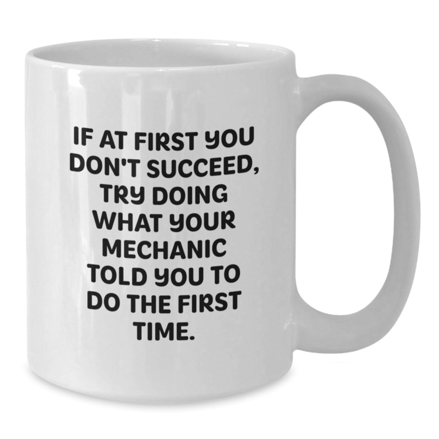 Funny Mechanic Gifts for Mechanic, White Coffee Mug Ideas for Valentine's from Mechanic Enthusiast, Mechanic Lover Gift - Additional