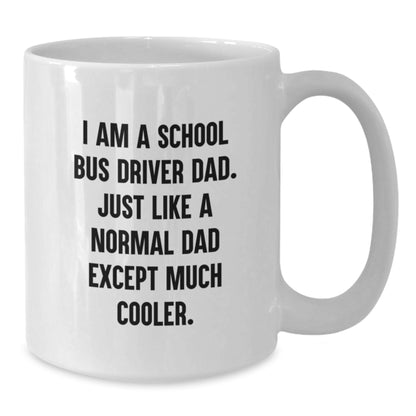 School Bus Driver Keepsake Mug for Him Daily Commute Hero Birthday Gift - Additional