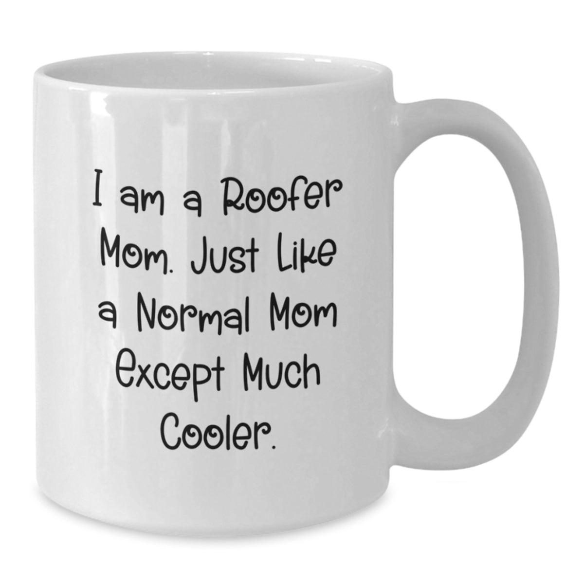 Roofer Keepsake White Ceramic Coffee Mug for Him Birthday Gift - Additional