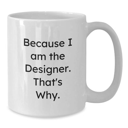 Birthday Gift for Her Designer White Coffee Mug Ceramic Present - Additional