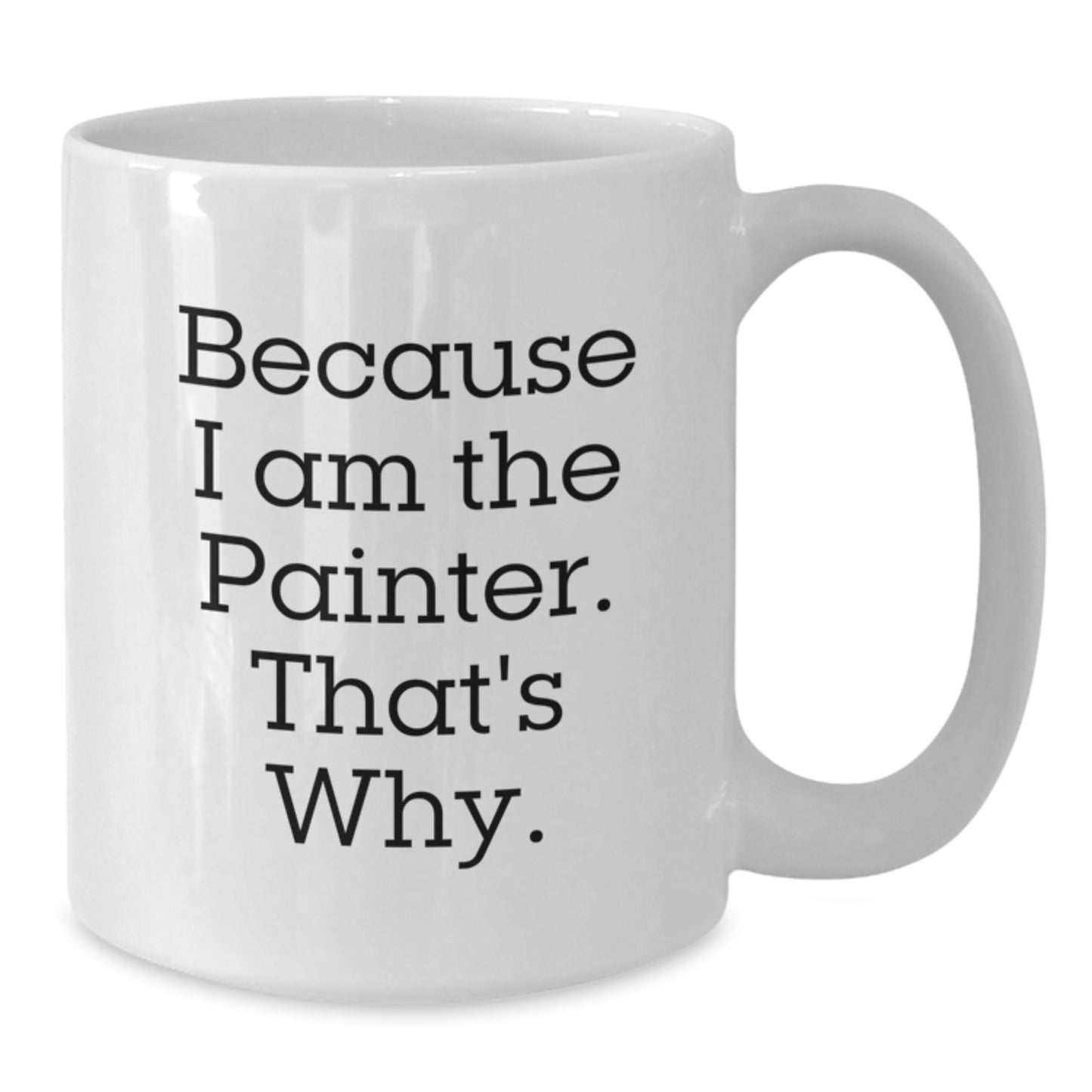 Birthday Gift Painter White Coffee Mug Present for Her - Additional