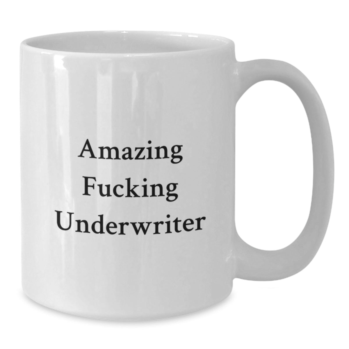 Underwriter Gift for Him - Amazing Fucking Underwriter Keepsake Mug - Additional