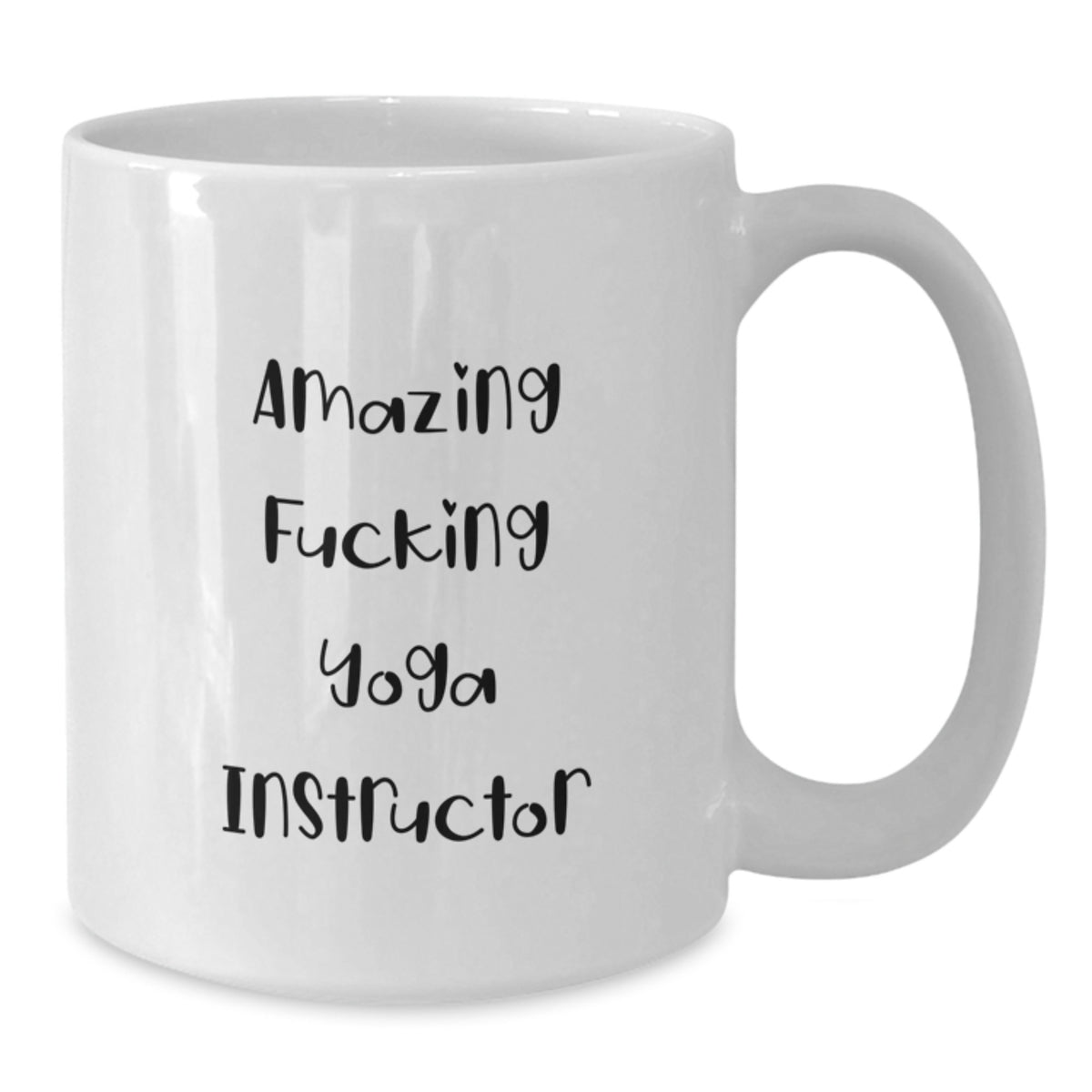 Yoga Instructor Gift A Humorous Present for Him - Keepsake White Coffee - Additional