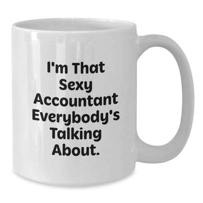 Accountant Gift for Him Playful Quote Coffee Mug Keepsake - Additional