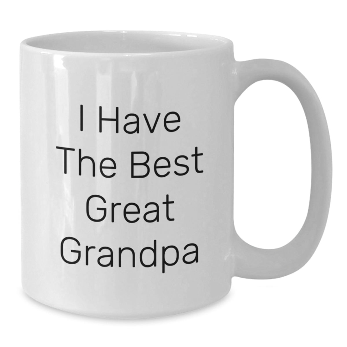 Funny Grandpa Gifts from Men to Grandpa, White Coffee Mug, 'I Have The Best Great Grandpa' Quote, Graduation Unique Gifts - Additional