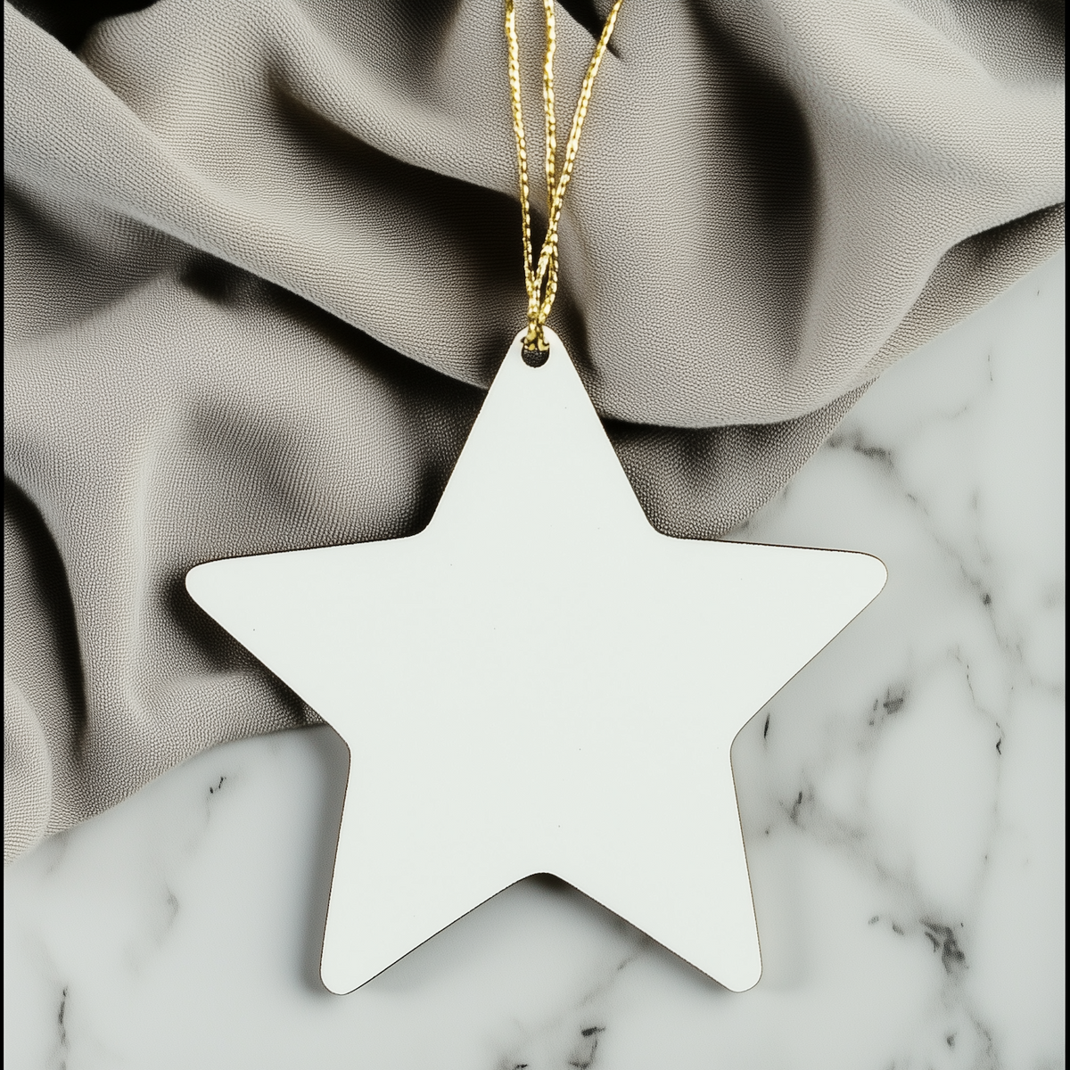 Funny CFO Gifts, 'Keep Calm Or I Will Use My Cfo Voice', White Star Ornament for Men, Women, Friends, Coworkers, Family - Unique Christmas Unique Gifts from - Image 3
