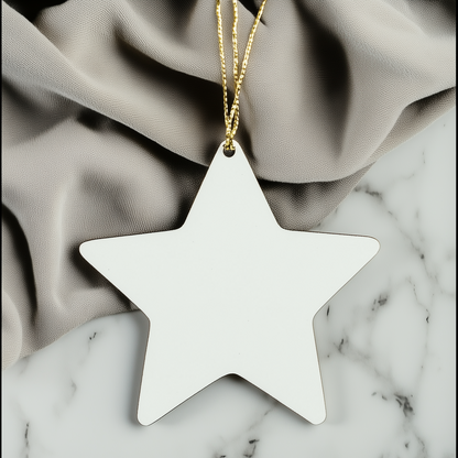 Funny CFO Gifts, 'Keep Calm Or I Will Use My Cfo Voice', White Star Ornament for Men, Women, Friends, Coworkers, Family - Unique Christmas Unique Gifts from - Image 3