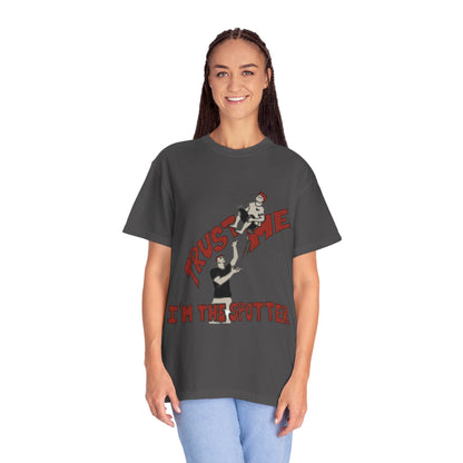 Trust Me I'm The Spotter T-Shirt — Funny Gym Trampolining Spotter Tee