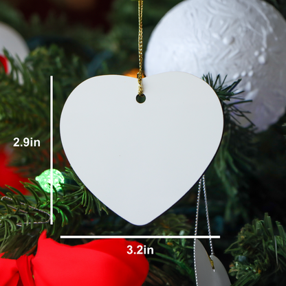 Maltese Dog Heart Ornament Funny Quote Gifts for Family Friends from Maltese Dog Lover's Home Christmas Unique Gifts - Image 2