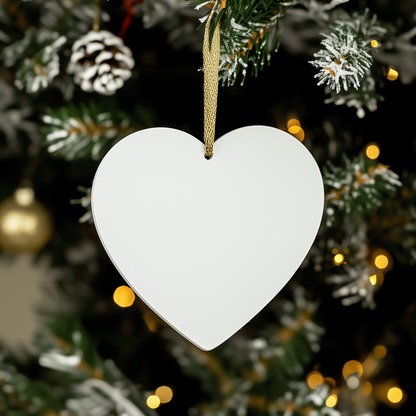 Maltese Dog Heart Ornament Funny Quote Gifts for Family Friends from Maltese Dog Lover's Home Christmas Unique Gifts - Image 3
