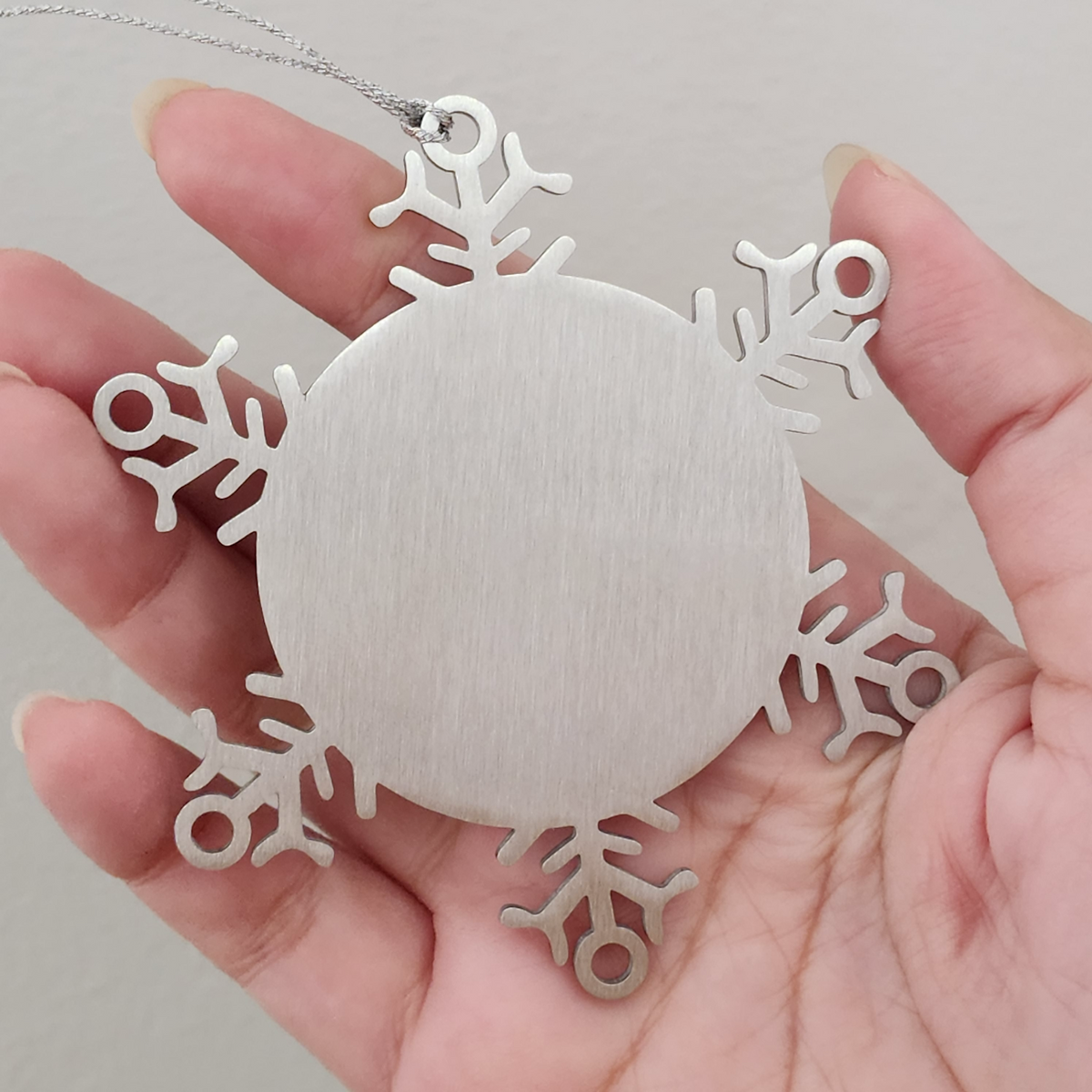 Life Is Better With A Chinese Crested Dog Snowflake Ornament Gifts for Chinese Crested Dog Lovers at Christmas, Unique Inspirational Presents from Friends - Image 4