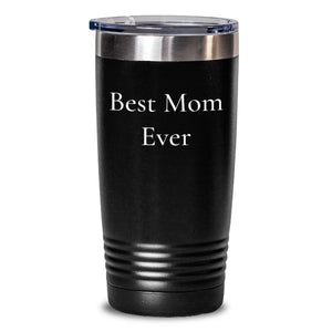 Funny Mom Gifts Best Mom Ever Birthday Tumbler Gifts from Family for Mom - Main