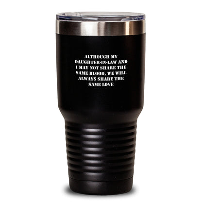 Funny Daughter-in-law Gifts, Daughter-in-law Tumbler, Inspirational Quote, Gifts for Daughter-in-law from Family, Birthday Unique Gifts - 20oz or 30oz Stainless Steel Vacuum Insulated Tumbler - Main