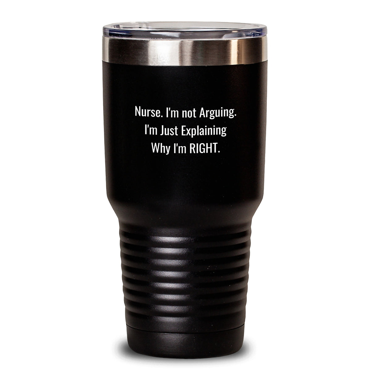 Funny Nurse Gifts from Men to Nurses, Inspirational Tumblers for Christmas Unique Presents - Main