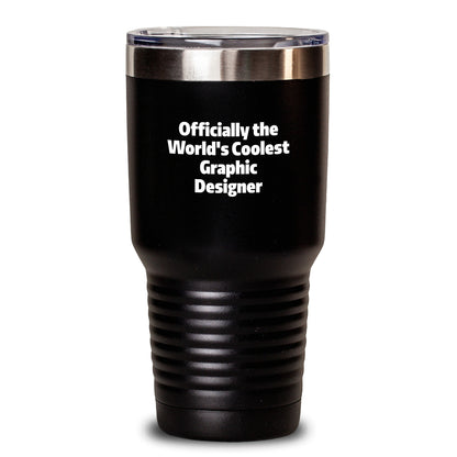 Unique Gifts for Graphic Designer, Inspirational Quote Tumbler, Valentine's Unique Gifts for Men, Women, Friends, Coworkers, Family from Graphic Designer - Main