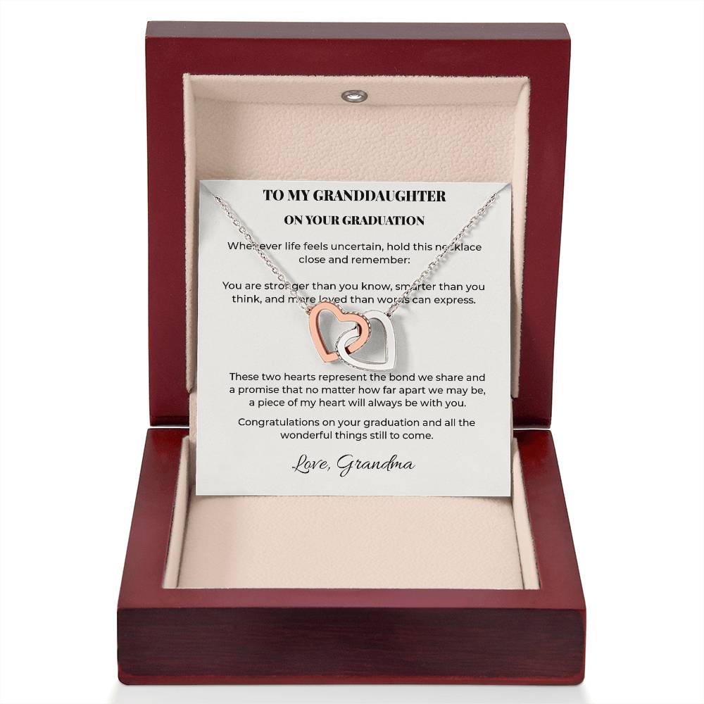 When You Need A Reminder Graduation Necklace for Granddaughter | Gift From Grandma