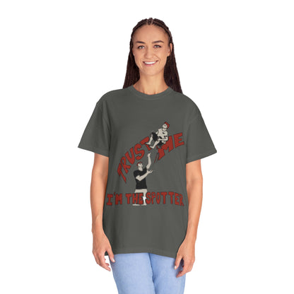 Trust Me I'm The Spotter T-Shirt — Funny Gym Trampolining Spotter Tee