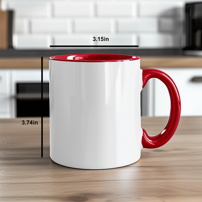 Oncologist Gifts - Funny Two Tone Coffee Mug, 'Retired Oncologist. Figure It Out Yourself.' for Father's Day Unique Gifts from Family - Additional