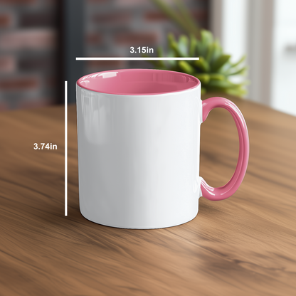 Oncologist Gifts - Funny Two Tone Coffee Mug, 'Retired Oncologist. Figure It Out Yourself.' for Father's Day Unique Gifts from Family - Additional