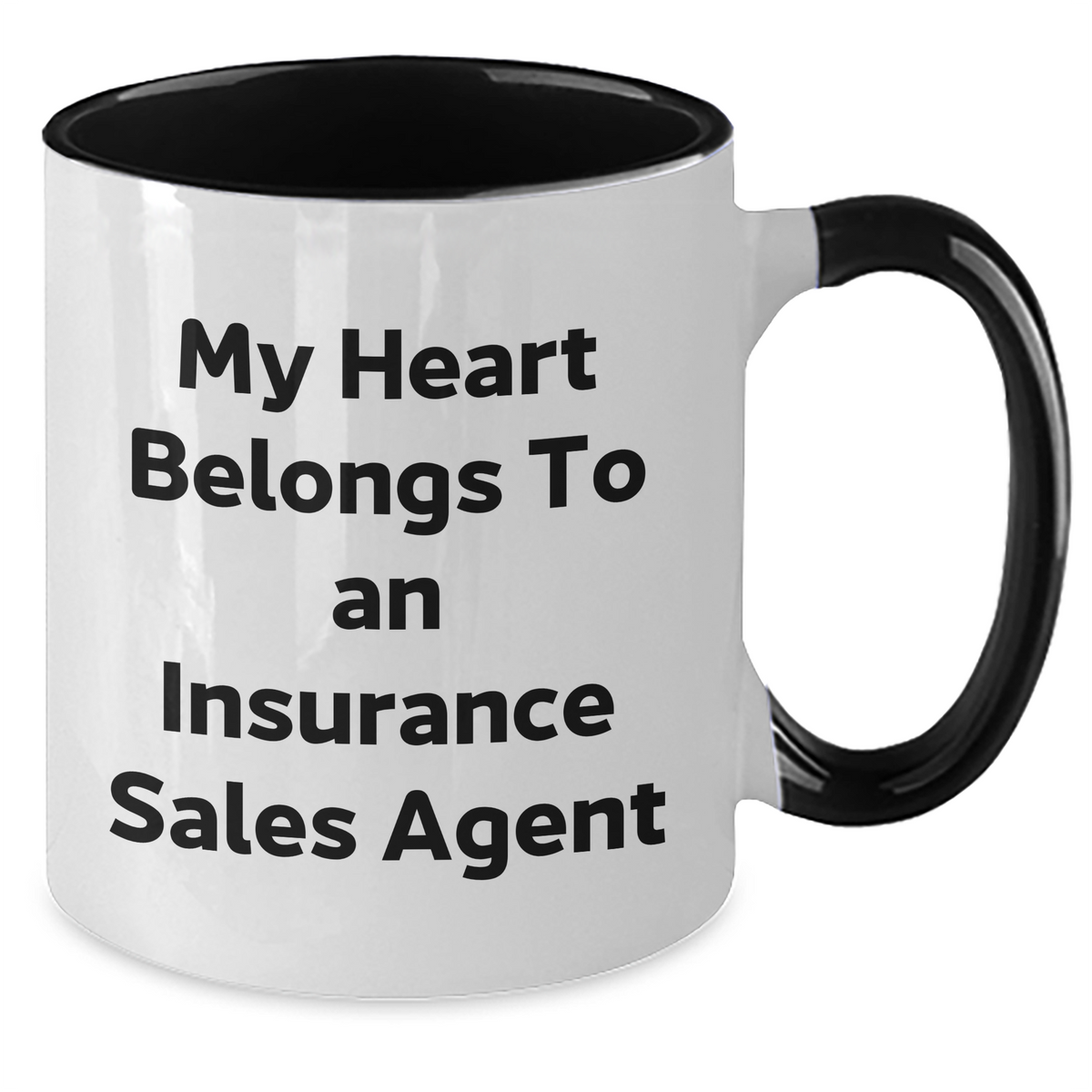 Funny Insurance Sales Agent Gifts from Men to Insurance Sales Agent, Two Tone Coffee Mug for Father's Day, Gifts for Insurance Sales Agent Mugs - Additional